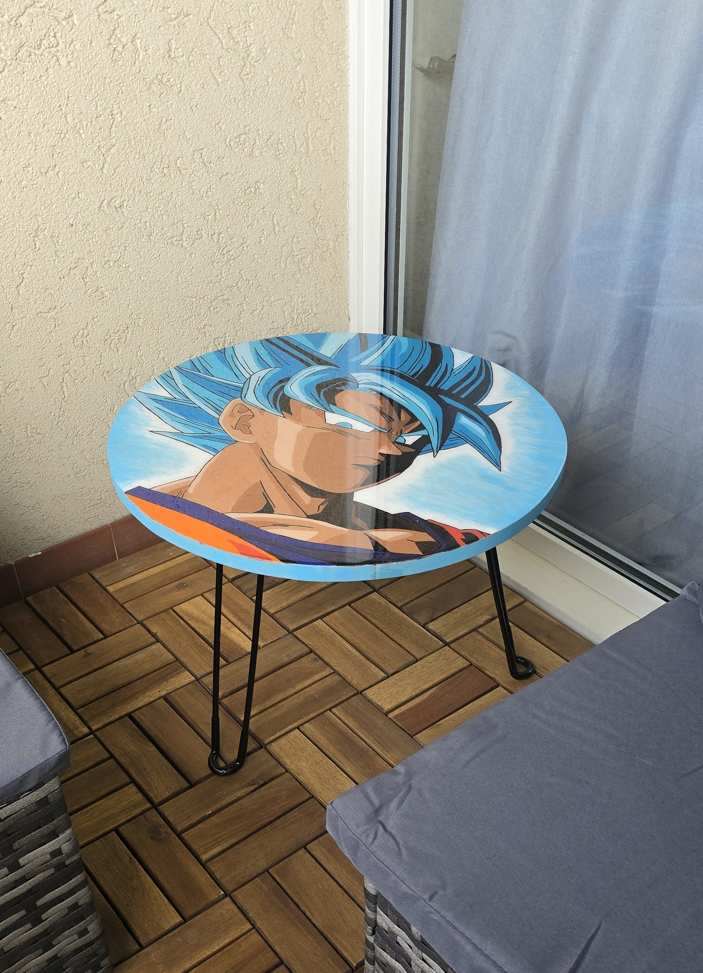 Dragon Ball - Son Goku Super Saiyan Blue Coffee table
