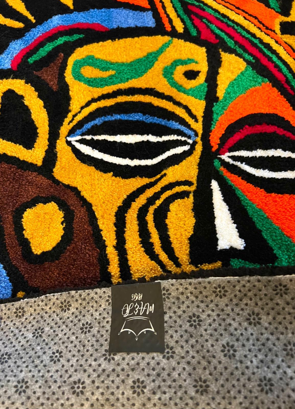 Limited edition - Abstract african rug / tapestry