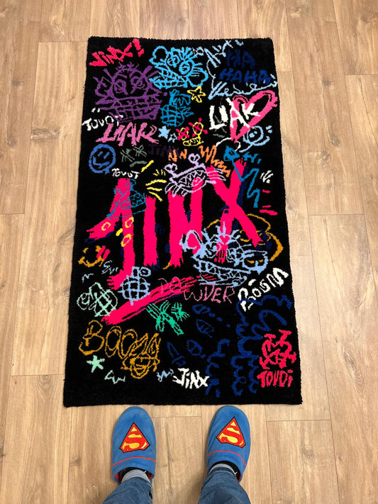Arcane: League of Legends - JINX Crazy rug