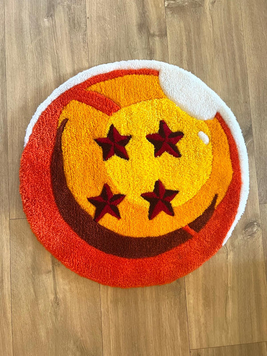 Dragon Ball - 4 Star Ball rug