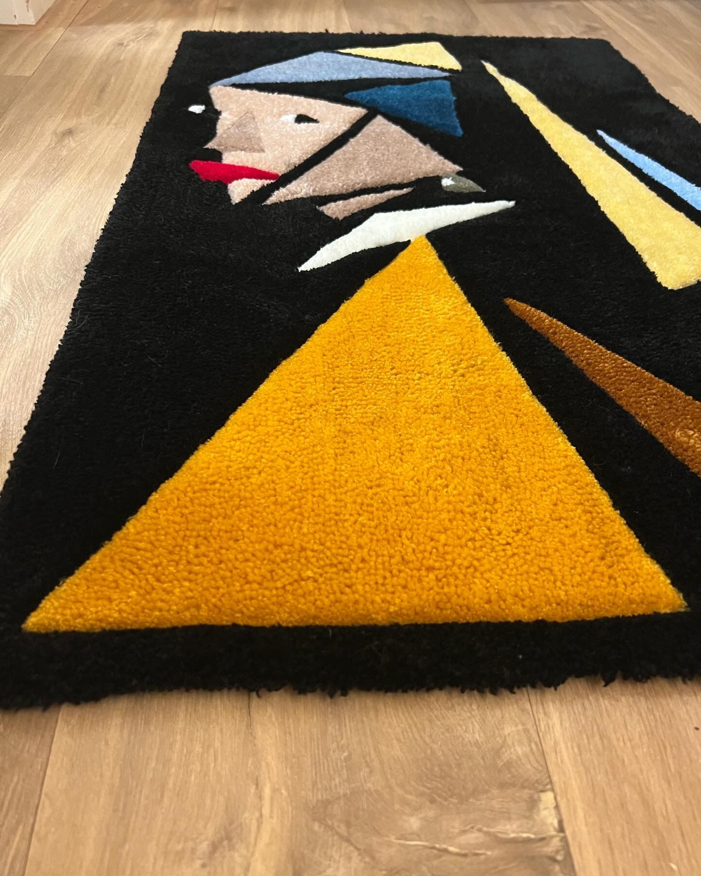 Limited edition - Johannes Vermeer-Girl with a Pearl Earring carpet