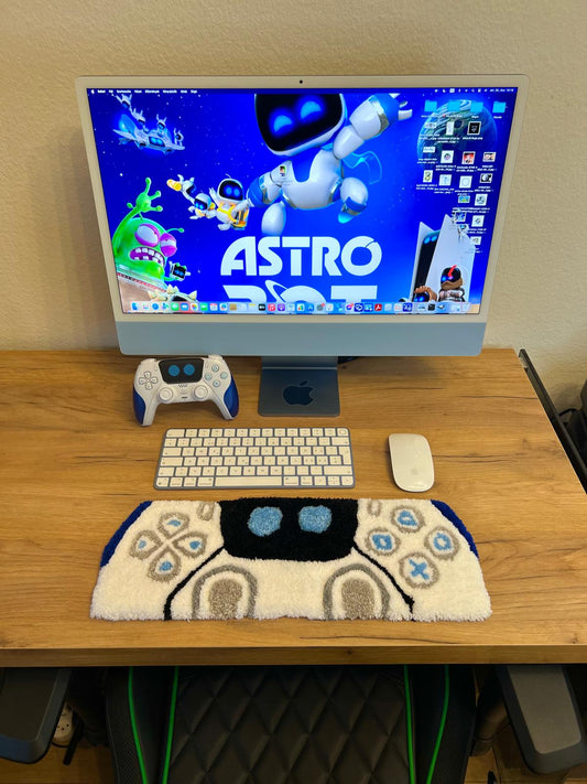 Playstation Astrobot keyboard rug