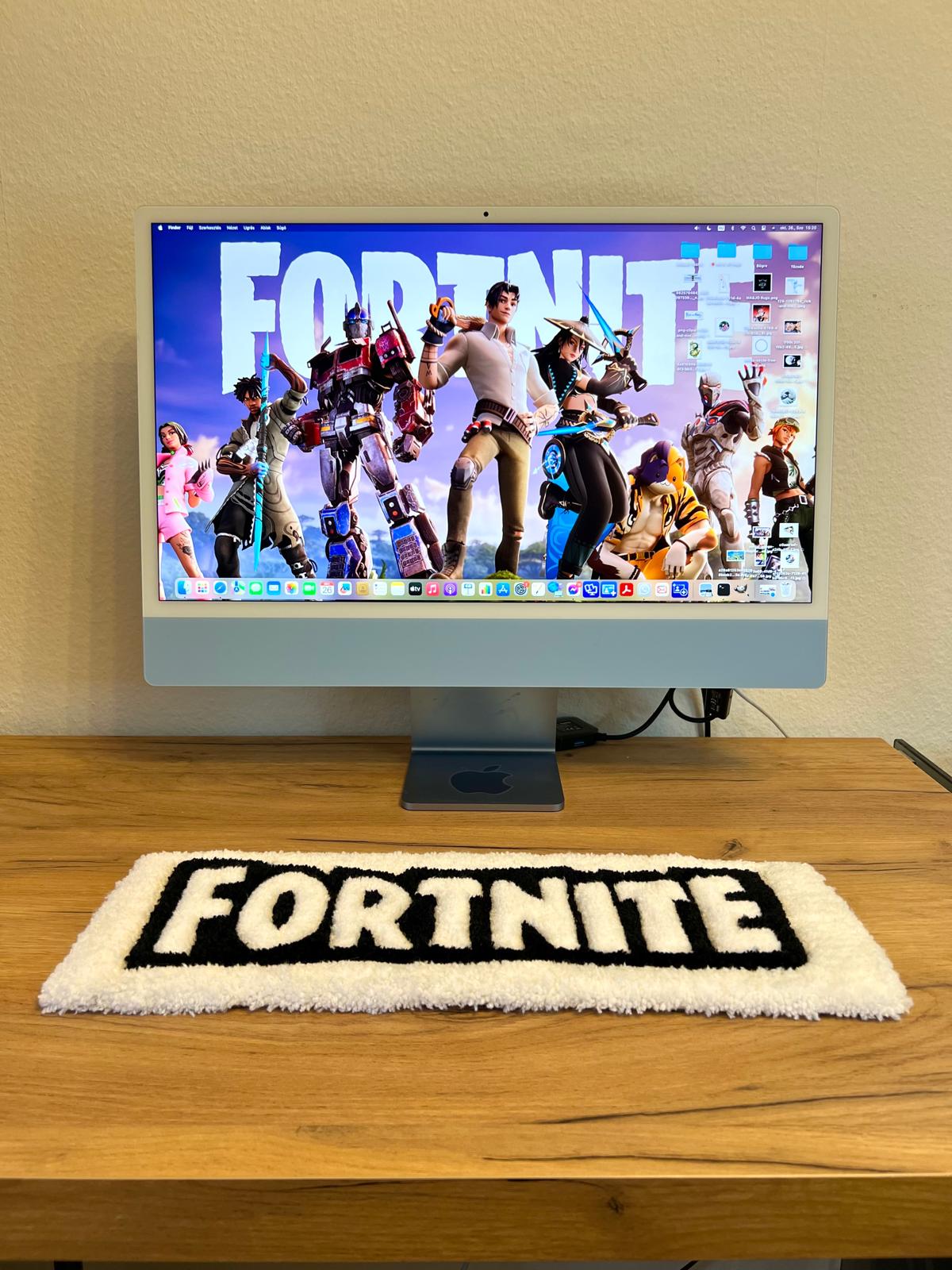 FORTNITE keyboard rug