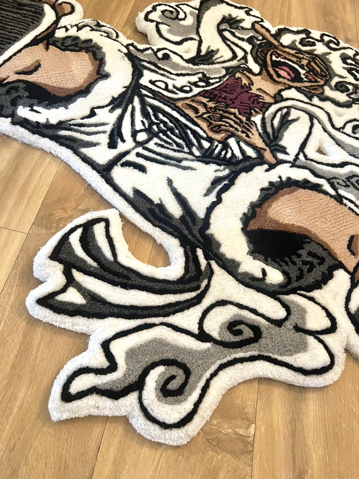 One Piece - Luffy Gear 5 rug – MA&JO Custom World