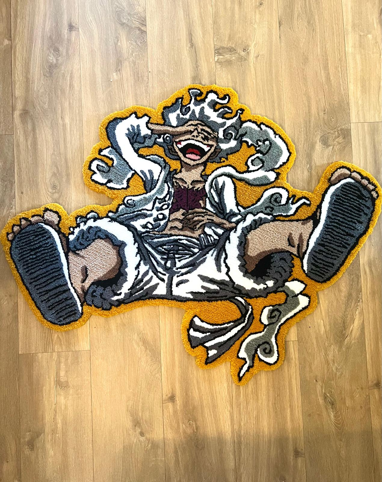One Piece - Luffy Gear 5 rug – MA&JO Custom World