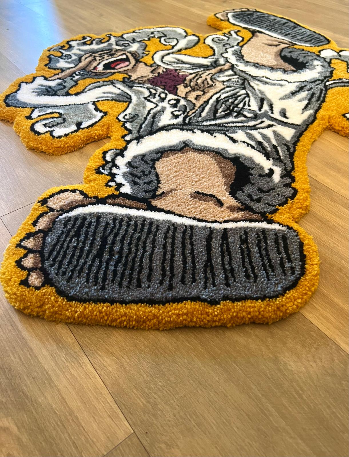 One Piece - Luffy Gear 5 rug – MA&JO Custom World