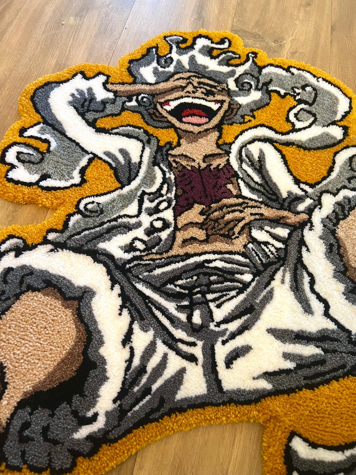 One Piece - Luffy Gear 5 rug – MA&JO Custom World