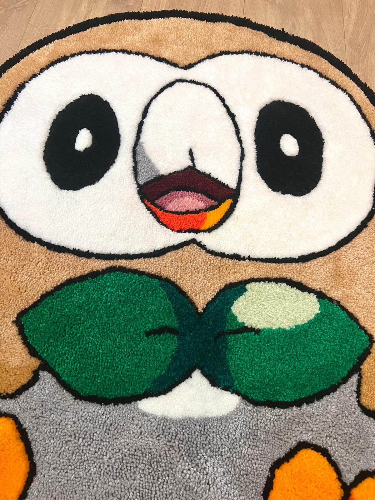 Pokemon - Rowlet rug