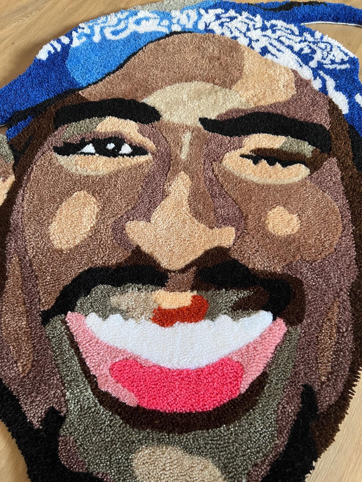 Tupac rug