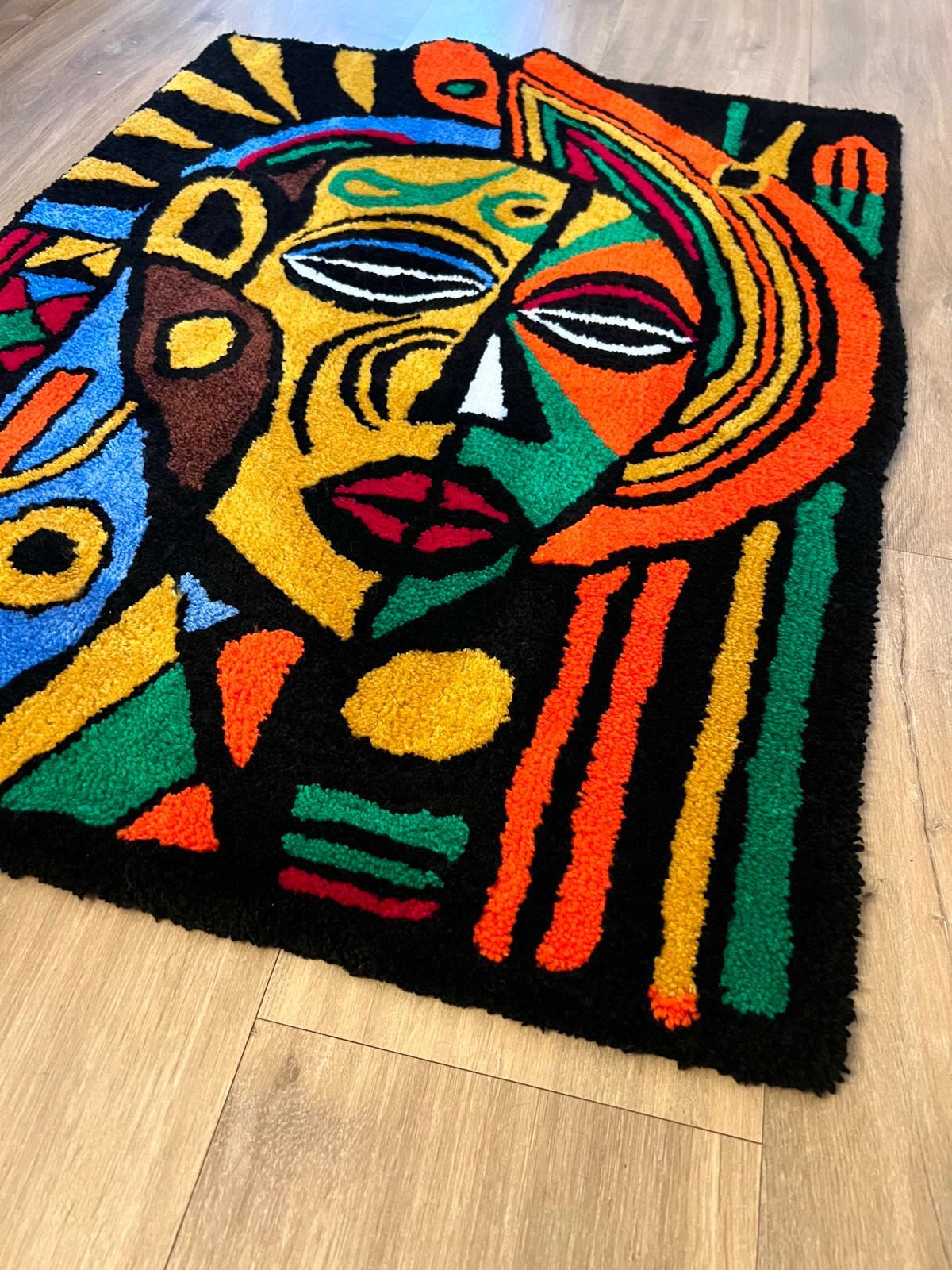 Limited edition - Abstract african rug / tapestry