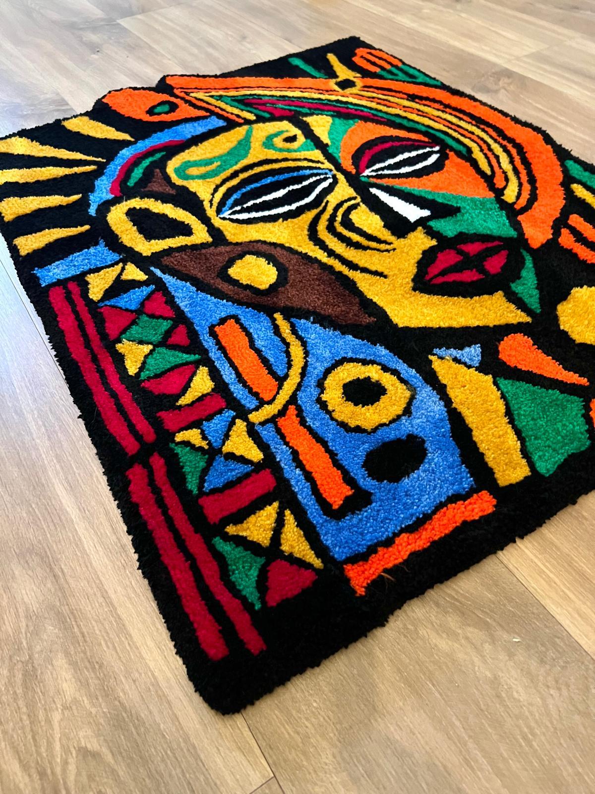 Limited edition - Abstract african rug / tapestry