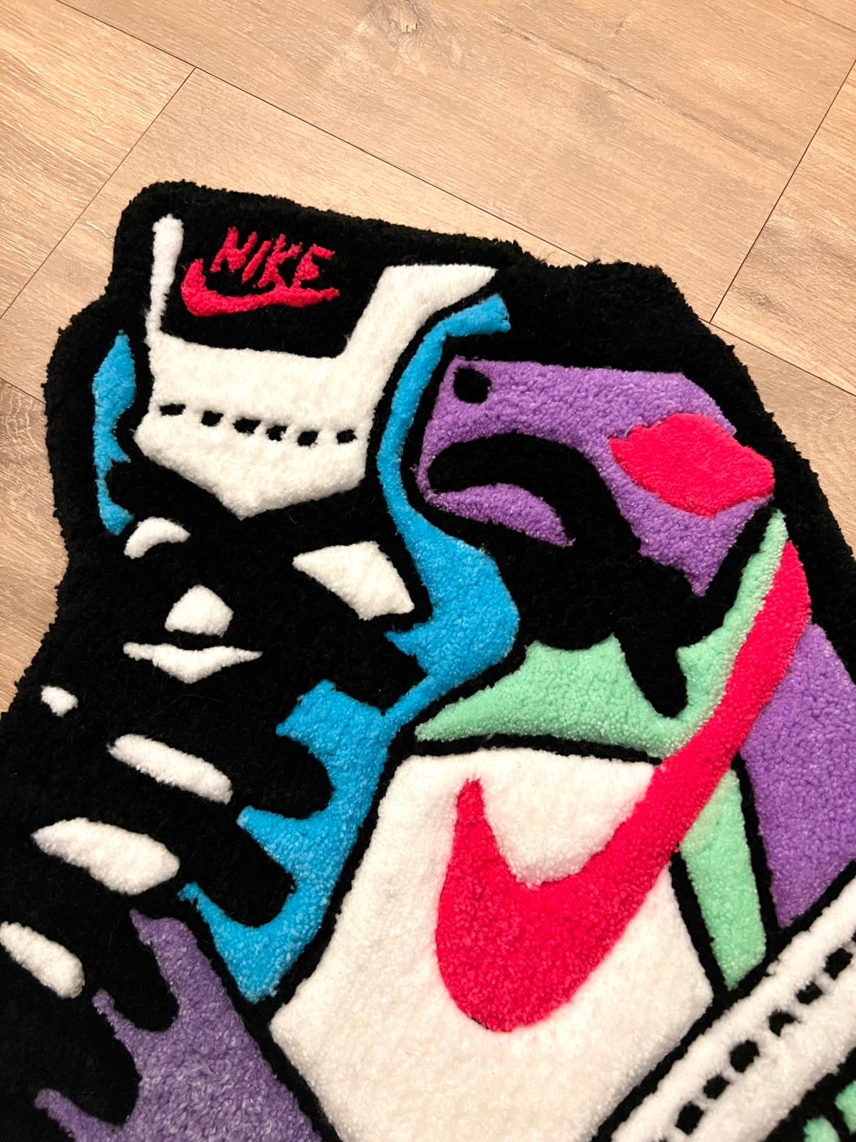 Limited edition - Nike Jordan shoes rug